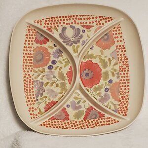 Bamboo Eco-friendly divided serving platter by Patina Vie -Excellent Condition!